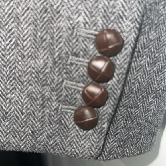 J. Crew Factory Herringbone jacket size 10 - Picture 6 of 7
